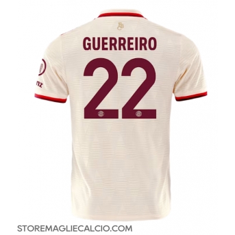 Bayern Munich Raphael Guerreiro #22 Maglia Gara Terza Repliche 2024-25 Maniche Corte
